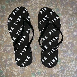 VS PINK flip flops